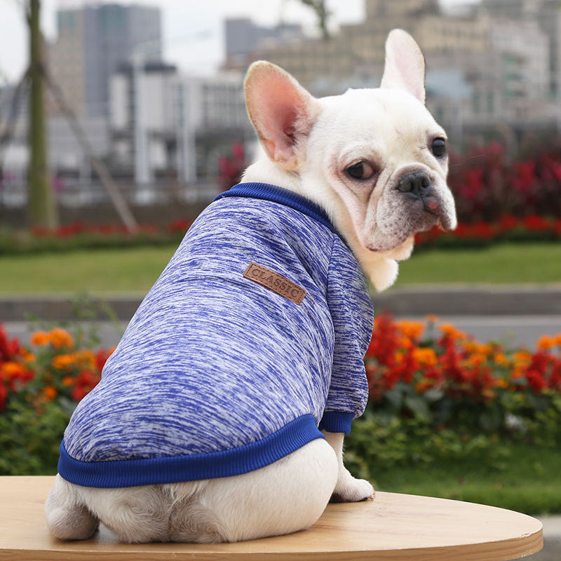 Pet Dog Clothes Winter Warm Shirt Puppy Sweater