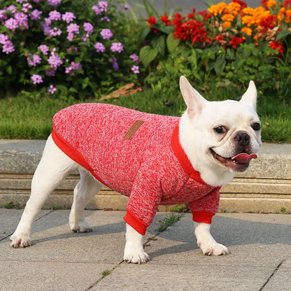 Pet Dog Clothes Winter Warm Shirt Puppy Sweater