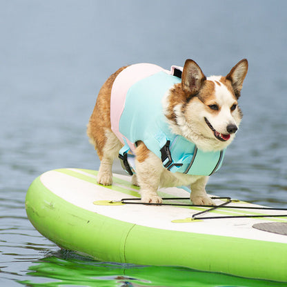 Floatation Vest Dog Harness Swimsuit Pet Life Jacket