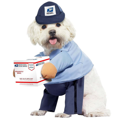 Halloween Cosplay Dog Mail Carrier Costume USPS