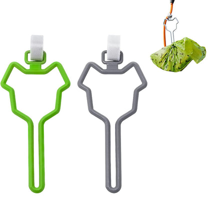 Dog Poop Bag Holder - Hands Free Waste Bag Clip 2 Pcs