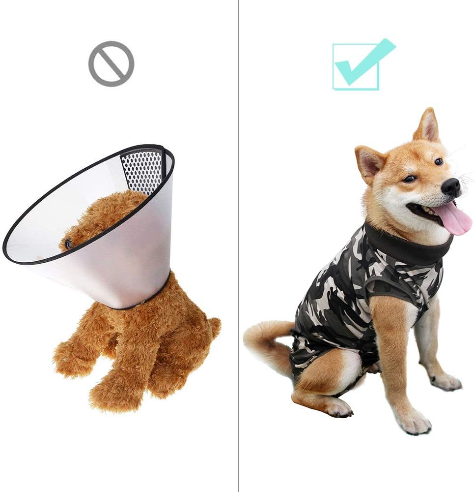 Dog Recovery Suit Abdominal Wound Puppy Surgical Clothes