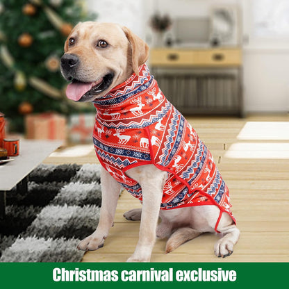 Christmas pattern Dog Sweater Pullover Winter Vest Sweatshirt for Dogs