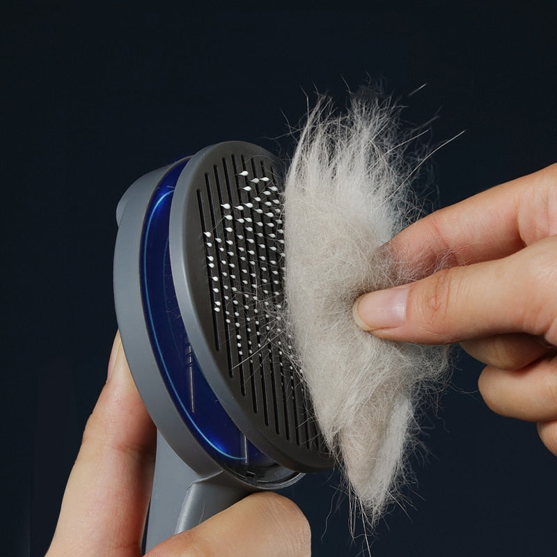 Dog and Cat Comb Hair Remover Brush for Pet Grooming