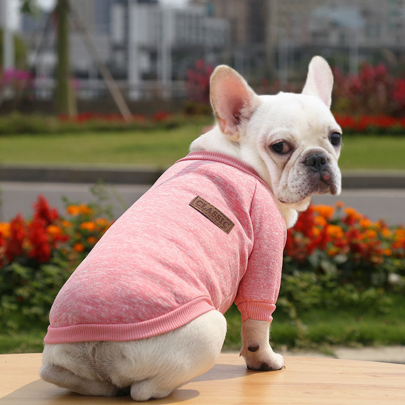 Pet Dog Clothes Winter Warm Shirt Puppy Sweater